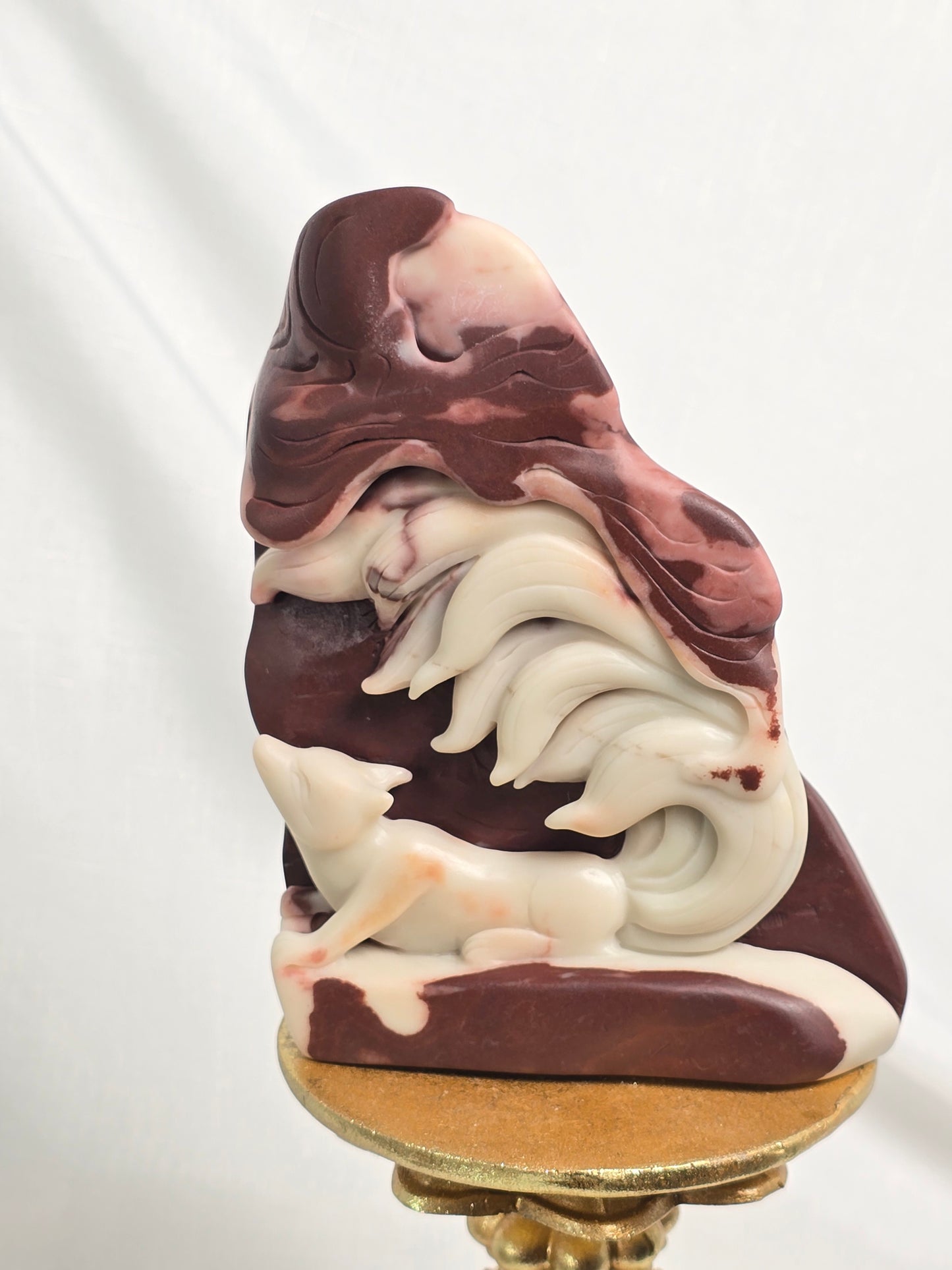 Chocolate Jasper 9 Tail Fox