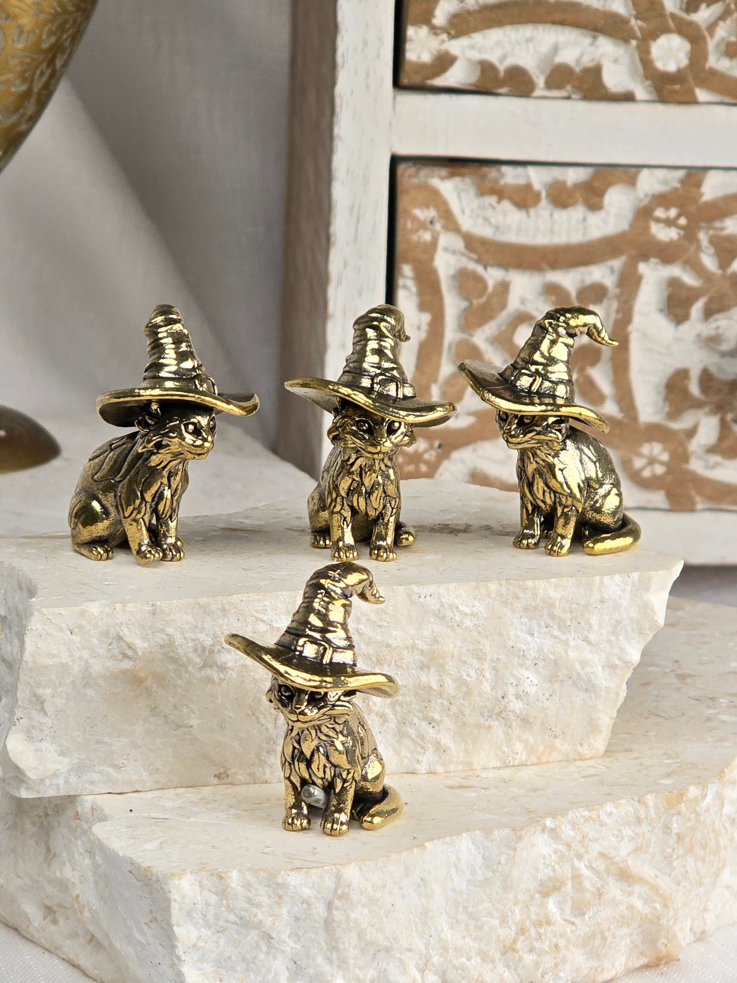 Brass Small Carvings - Familiars
