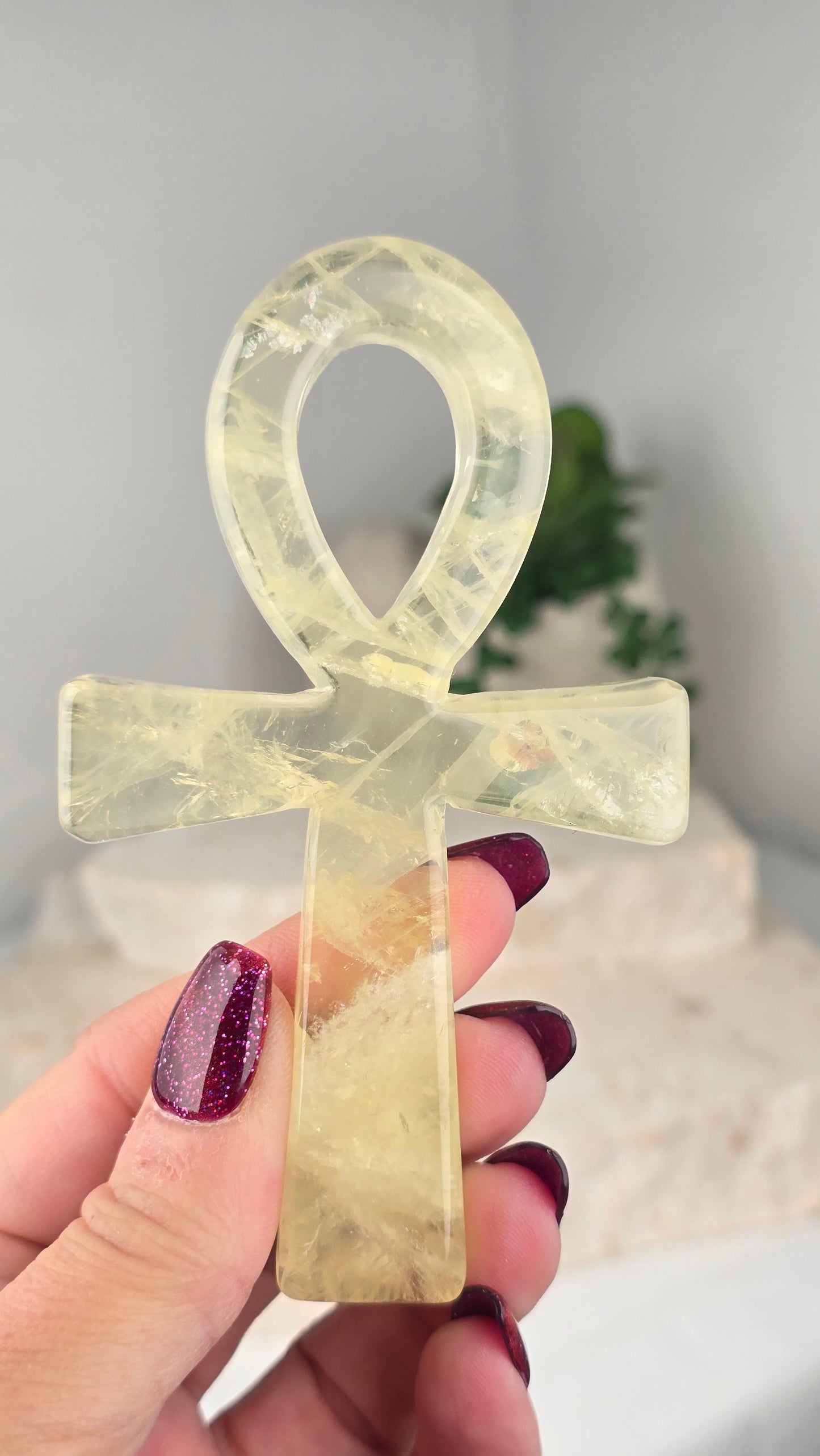 Citrine Ankh