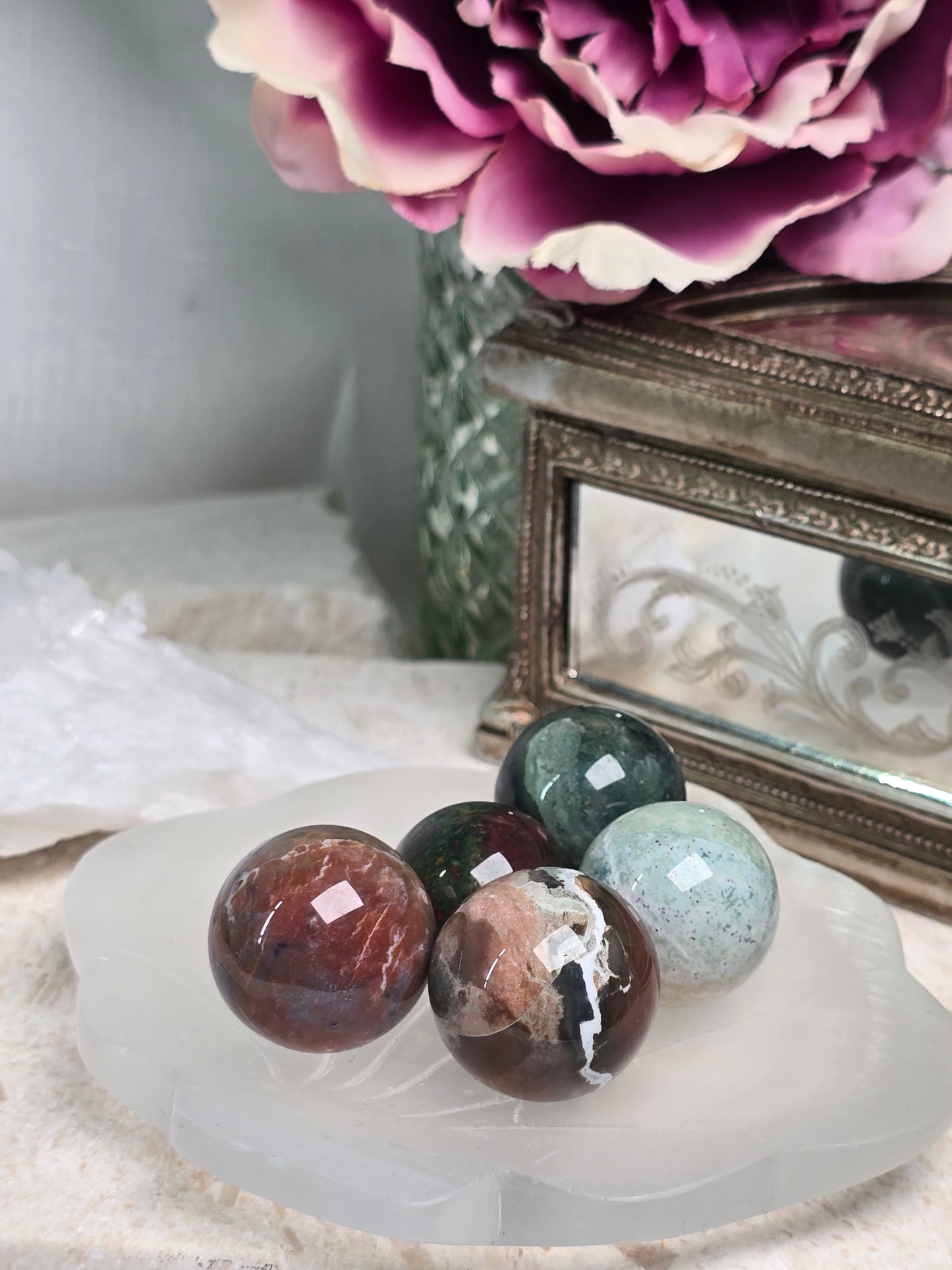 Ocean Jasper 2cm Spheres