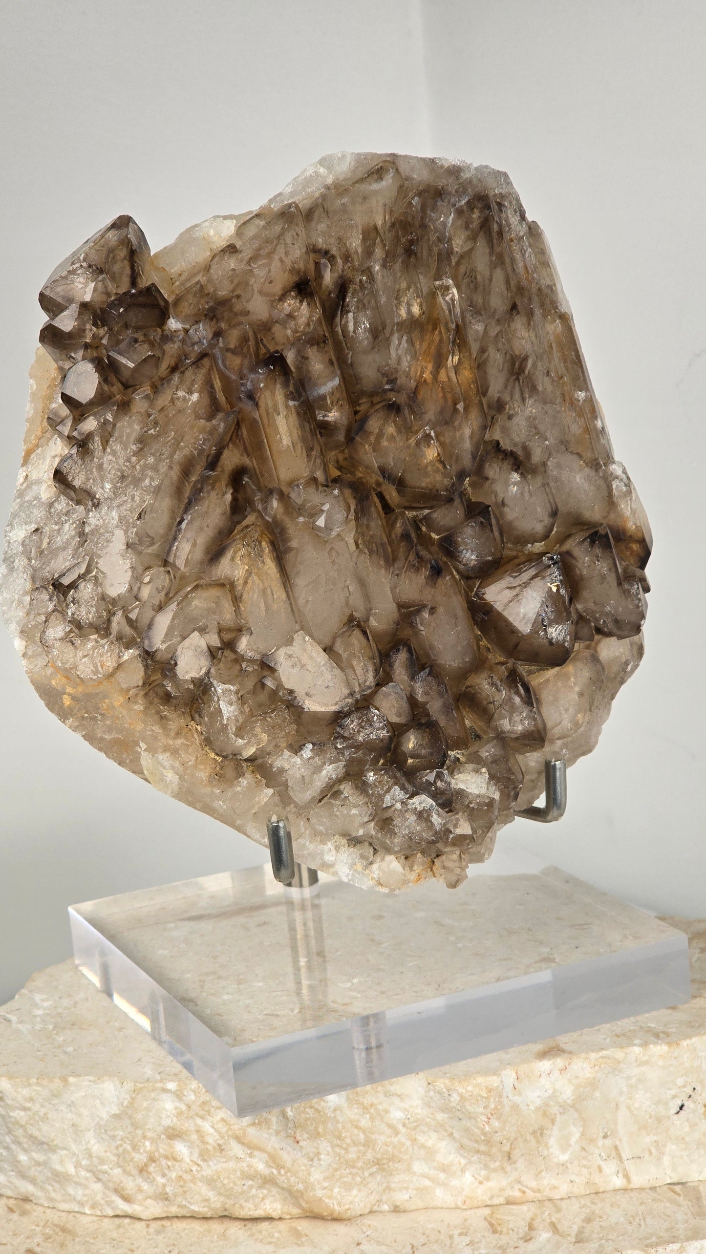 XL Peruvian Elestial Smoky Quartz