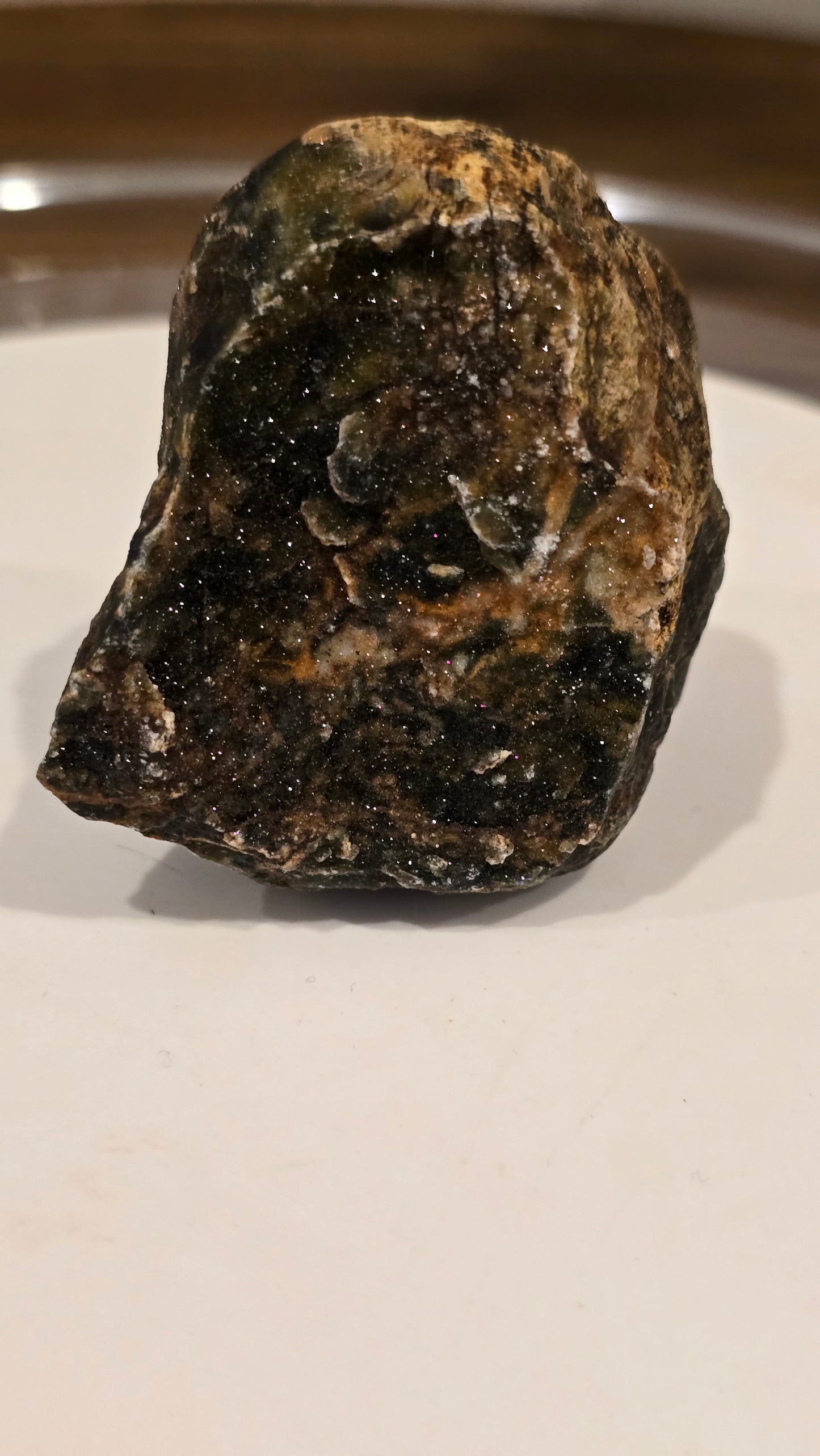 Metmorphic Chromium Chalcedony Specimen