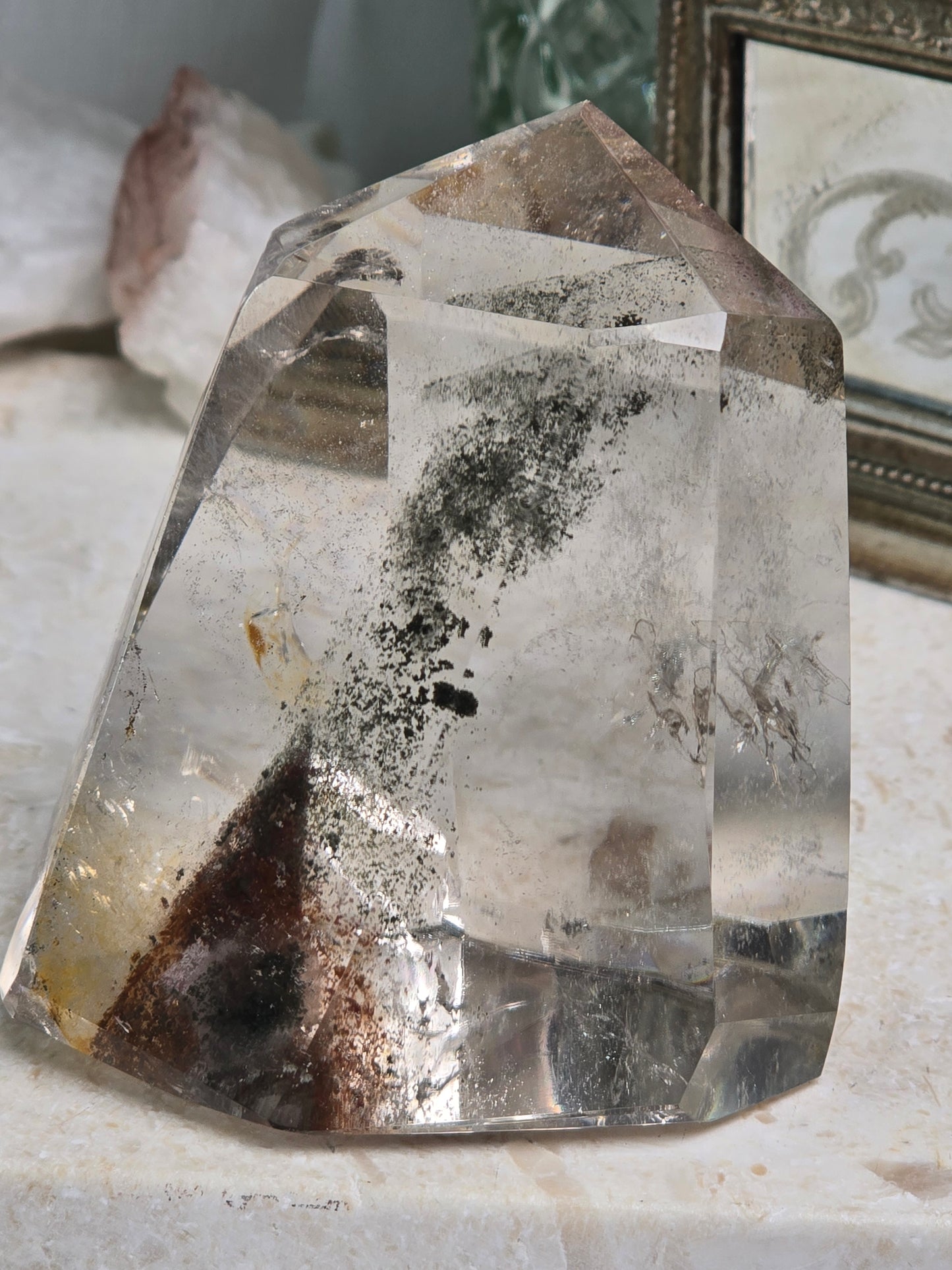 Collectors grade AAAA+ Garden Quartz Freeform Tower