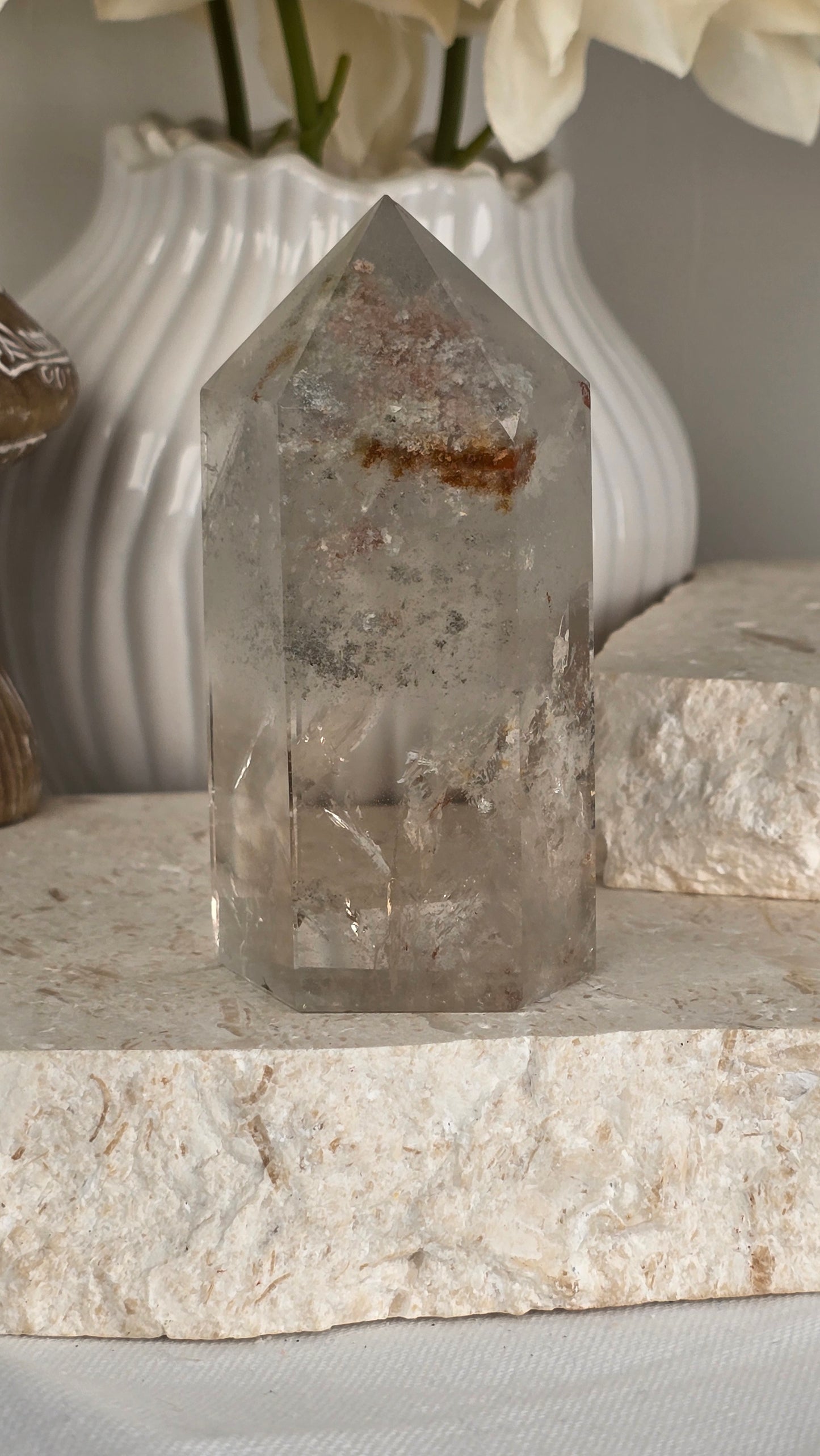 White Garden Quartz Tower