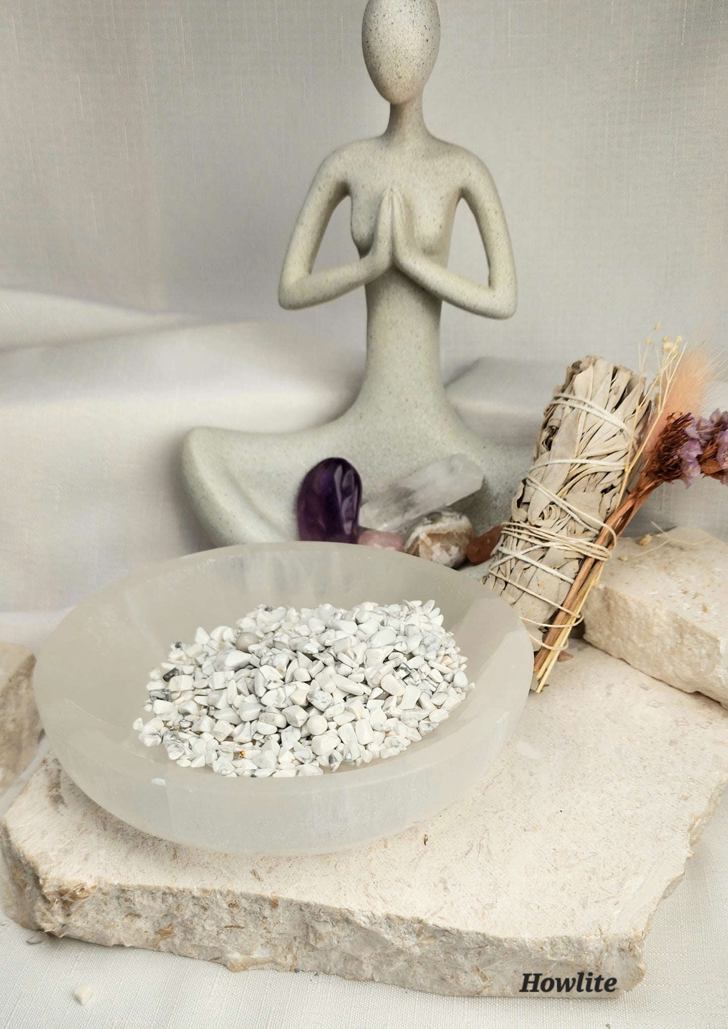 Howlite Chips