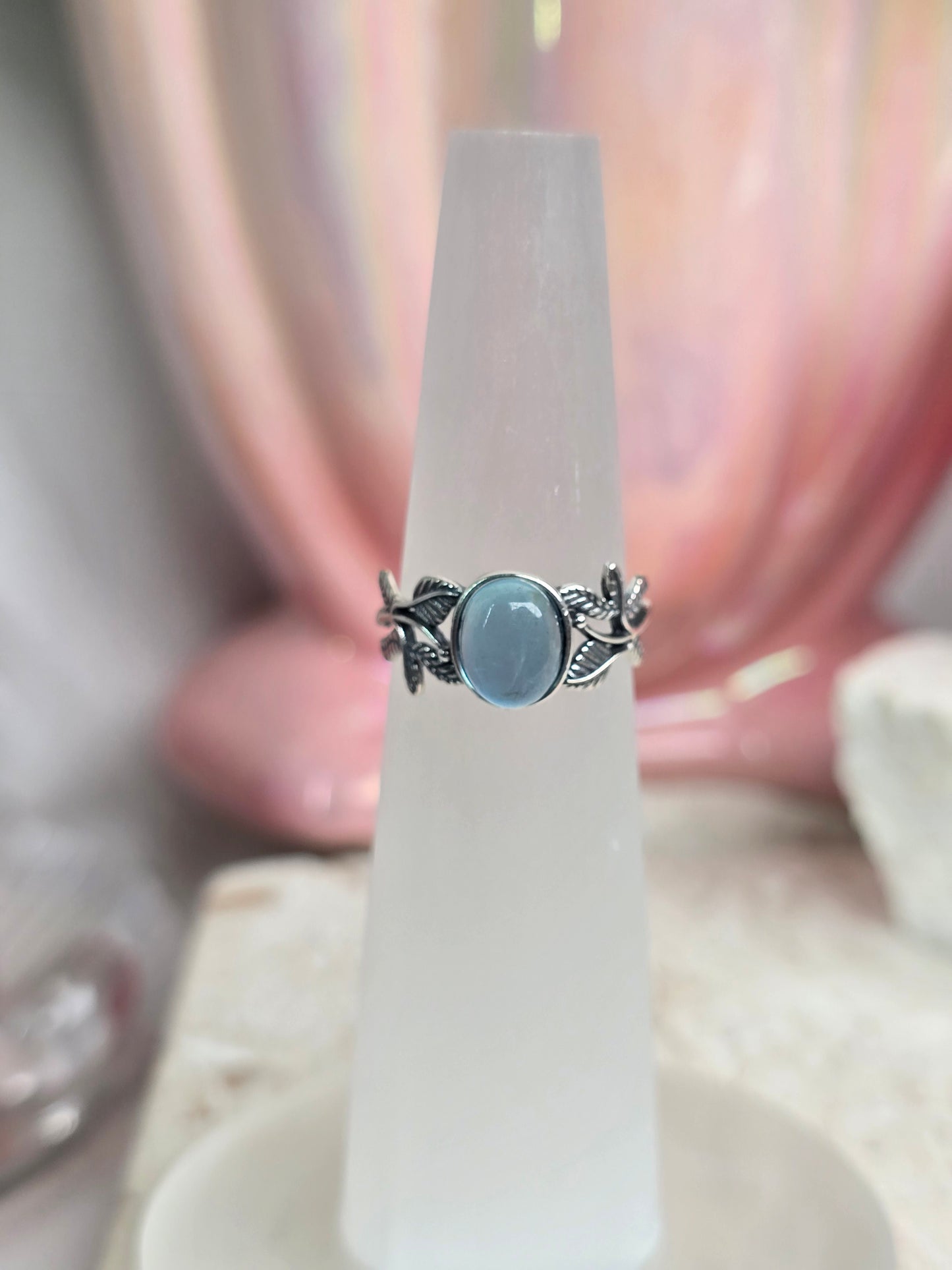 Sterling Silver & Crystal Adjustable Rings