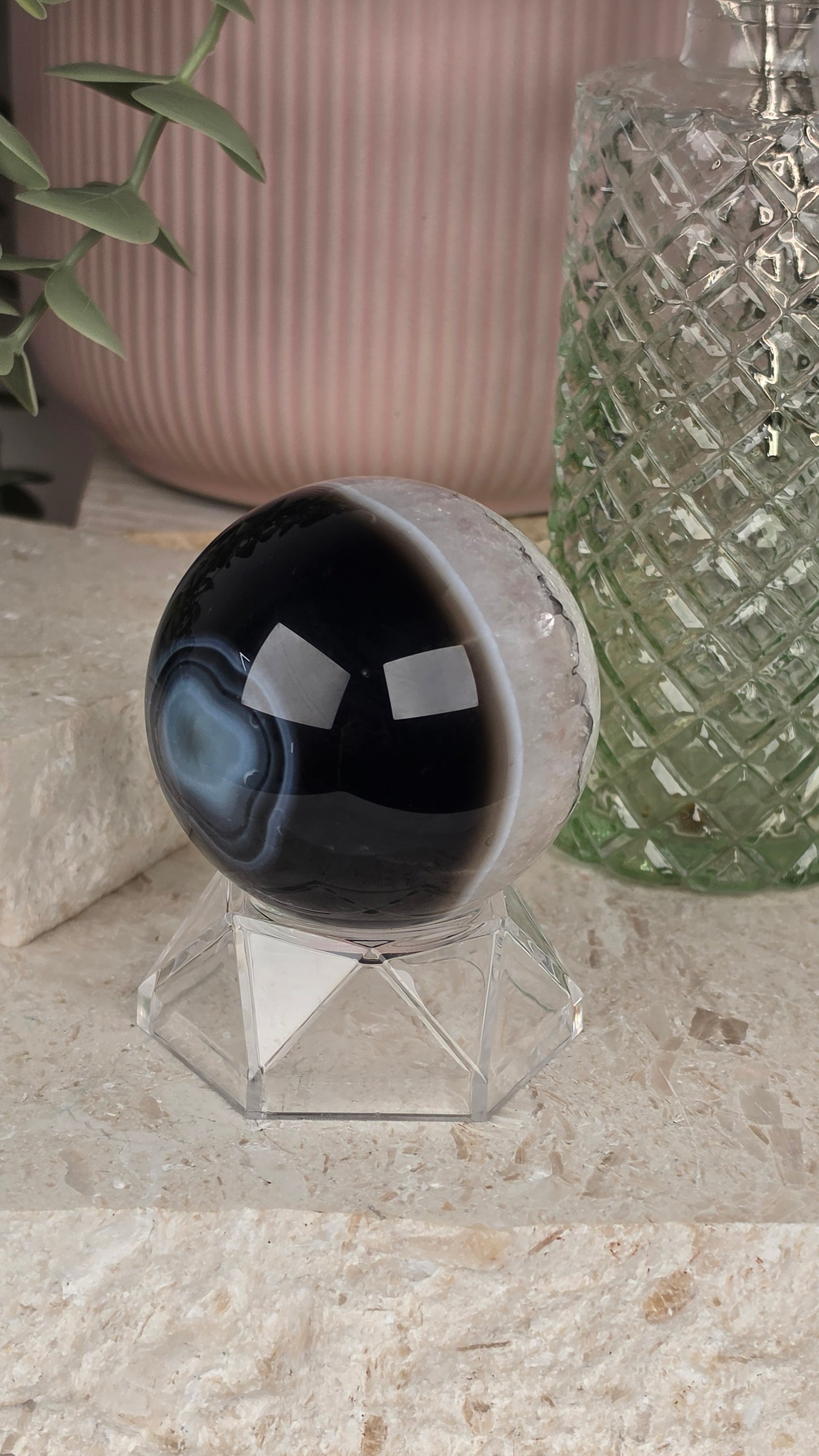 Black Onyx Sphere