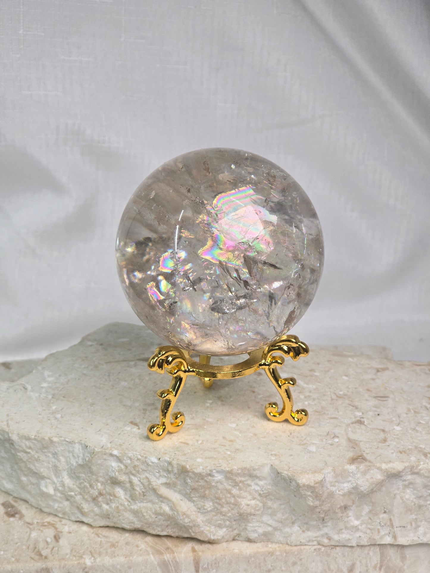 AAA+ Grade Clear Quartz Sphere