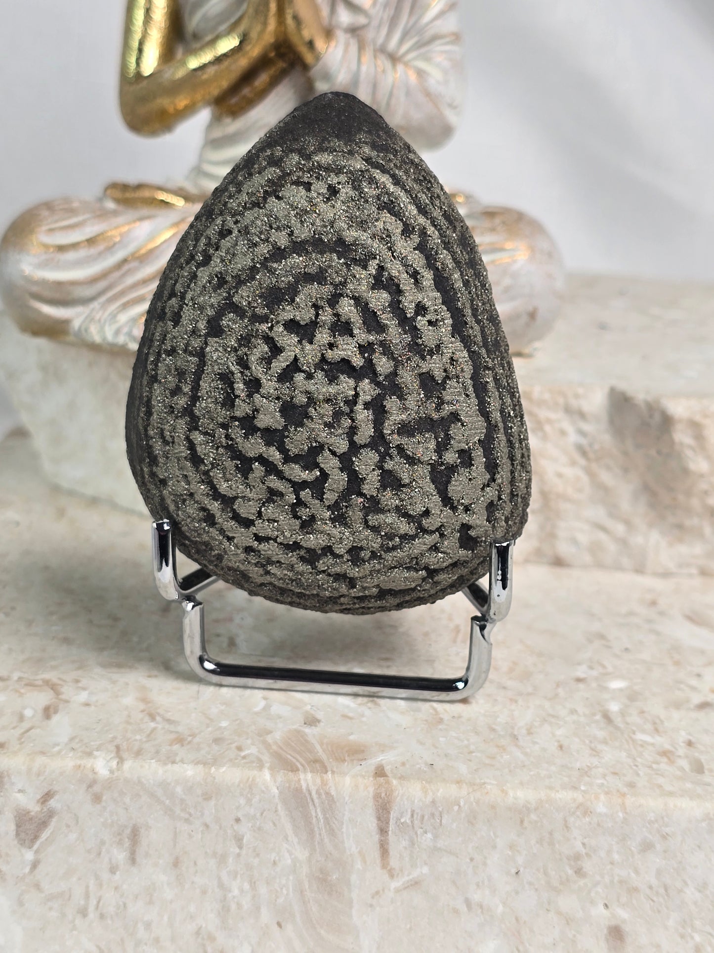 Pyrite Concretion + stand