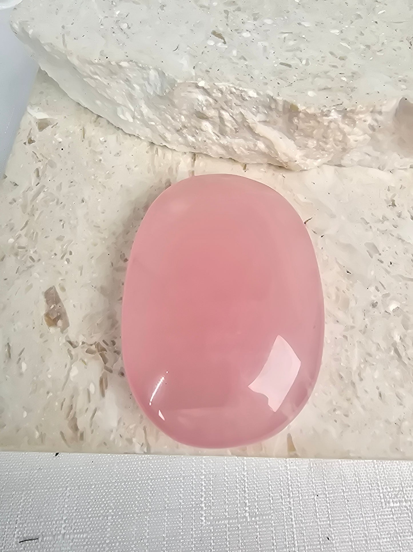 Rose Quartz Palm Stones