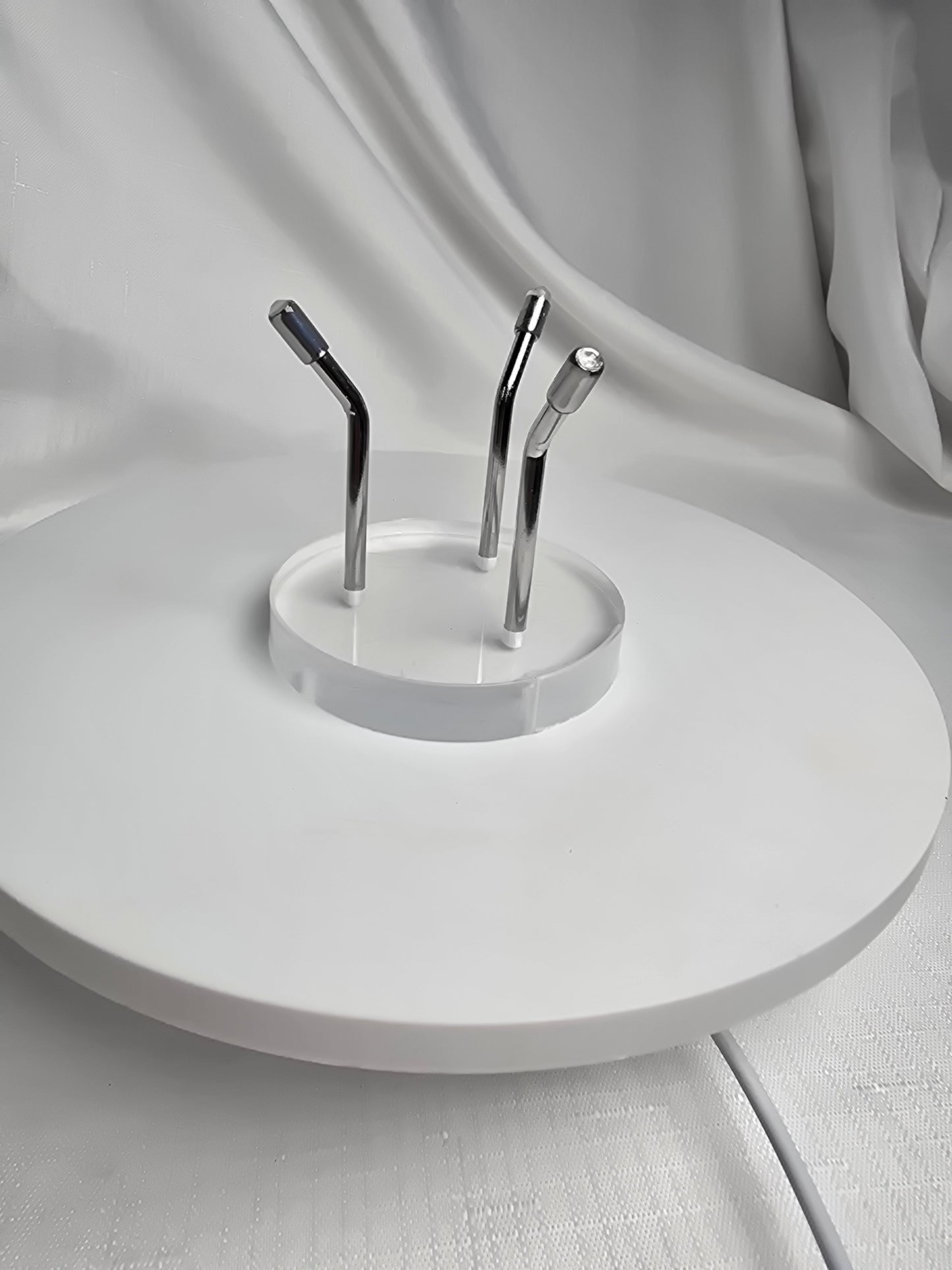 Clear Acrylic Specimen/Sphere stand - large square or Circle