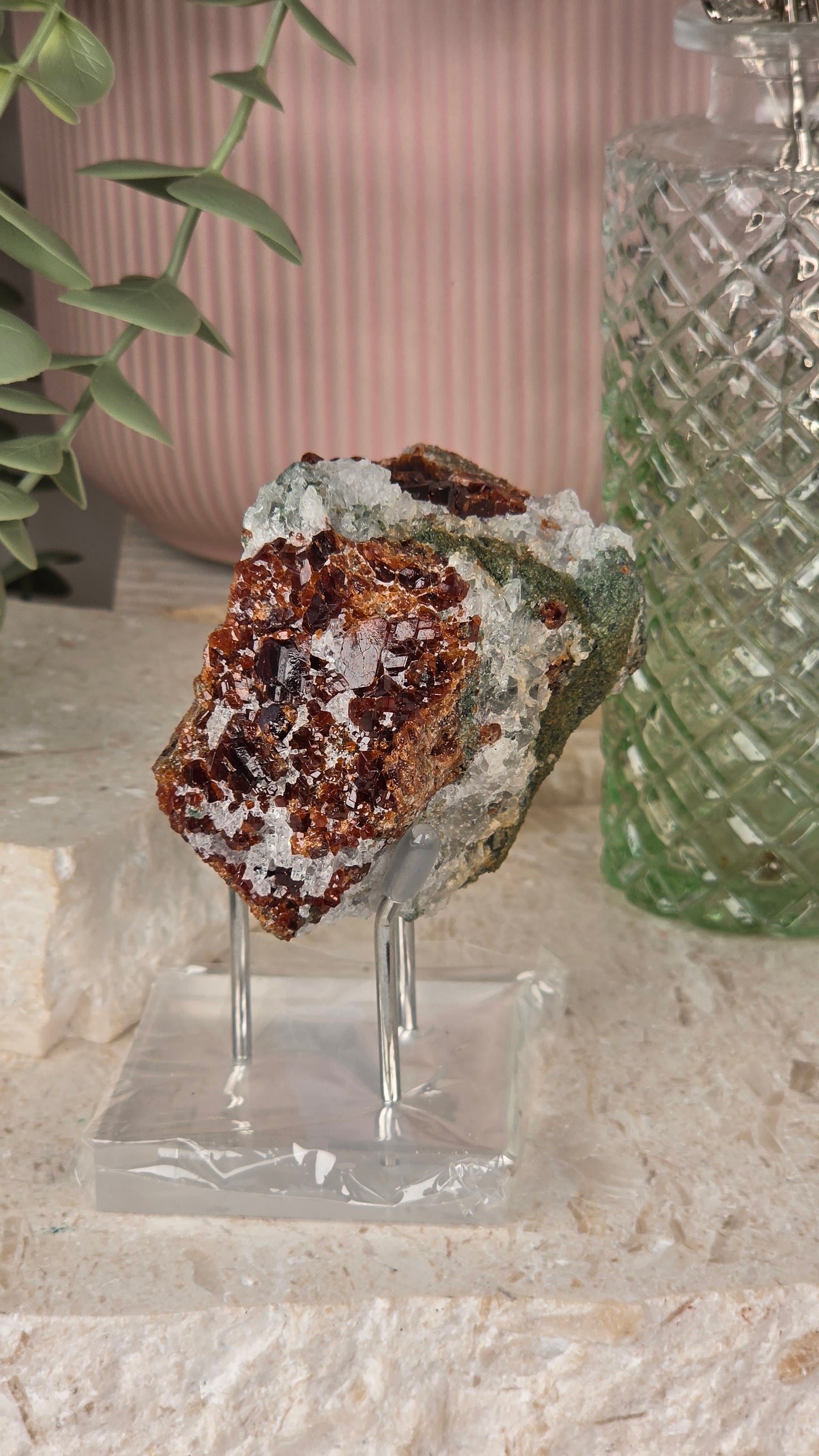 Pakistan Orange Garnet Specimen