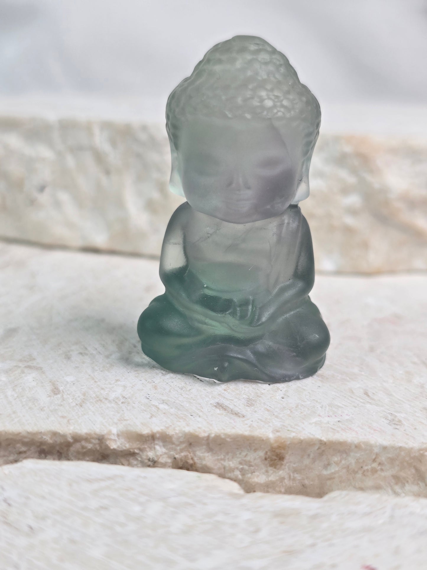 Fluorite Buddha
