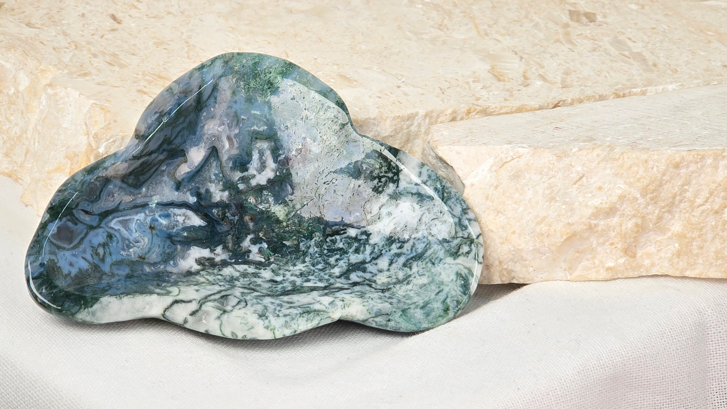 Moss Agate Bowl
