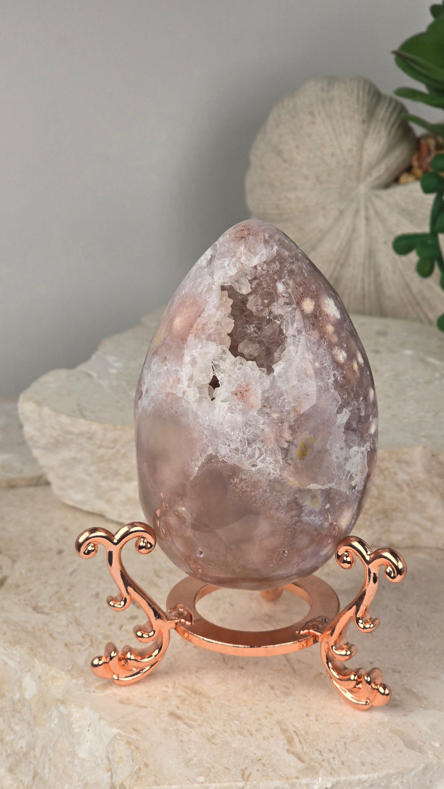 Pink Amethyst Egg