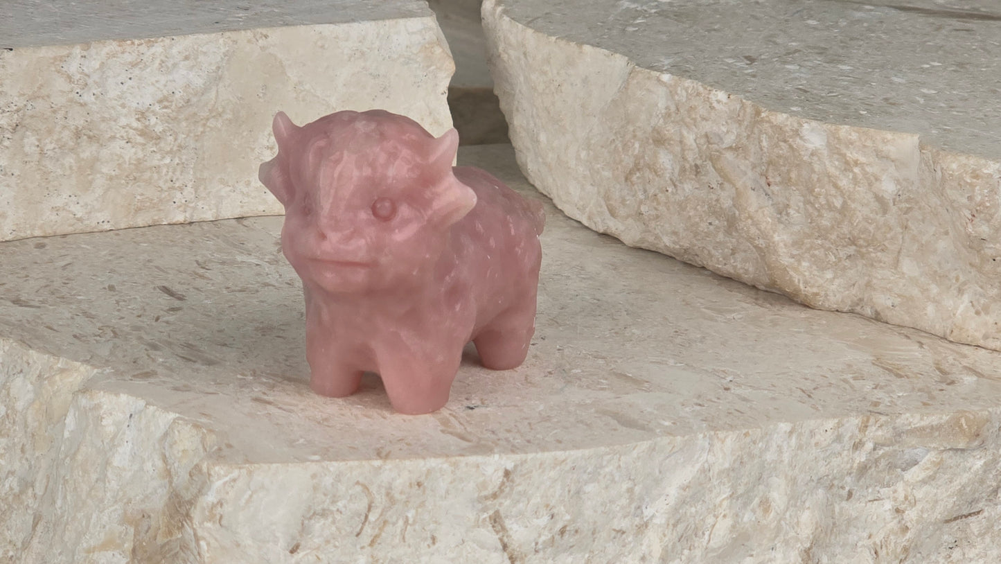 Pink Opal Cow