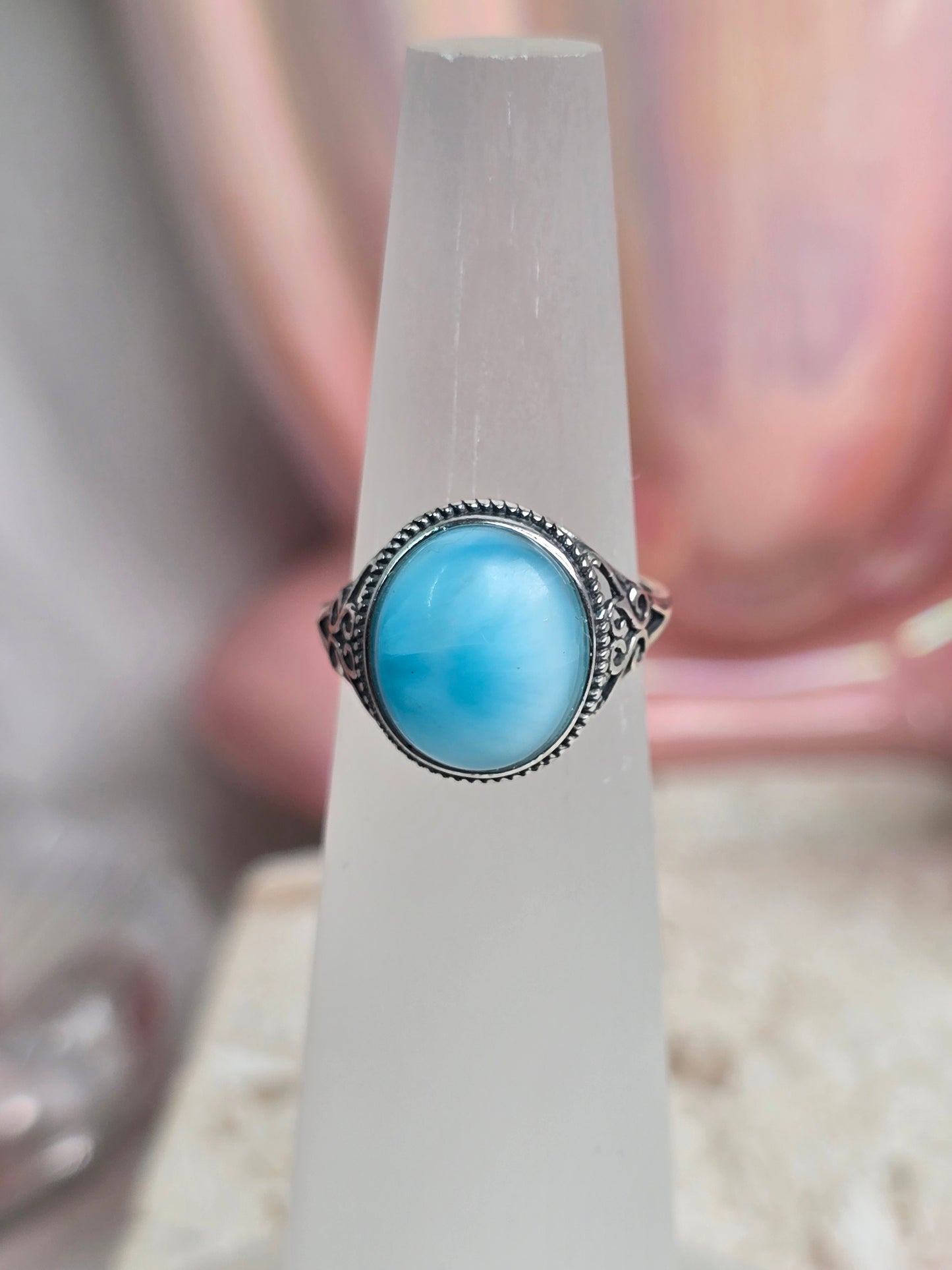Sterling Silver & Crystal Adjustable Rings