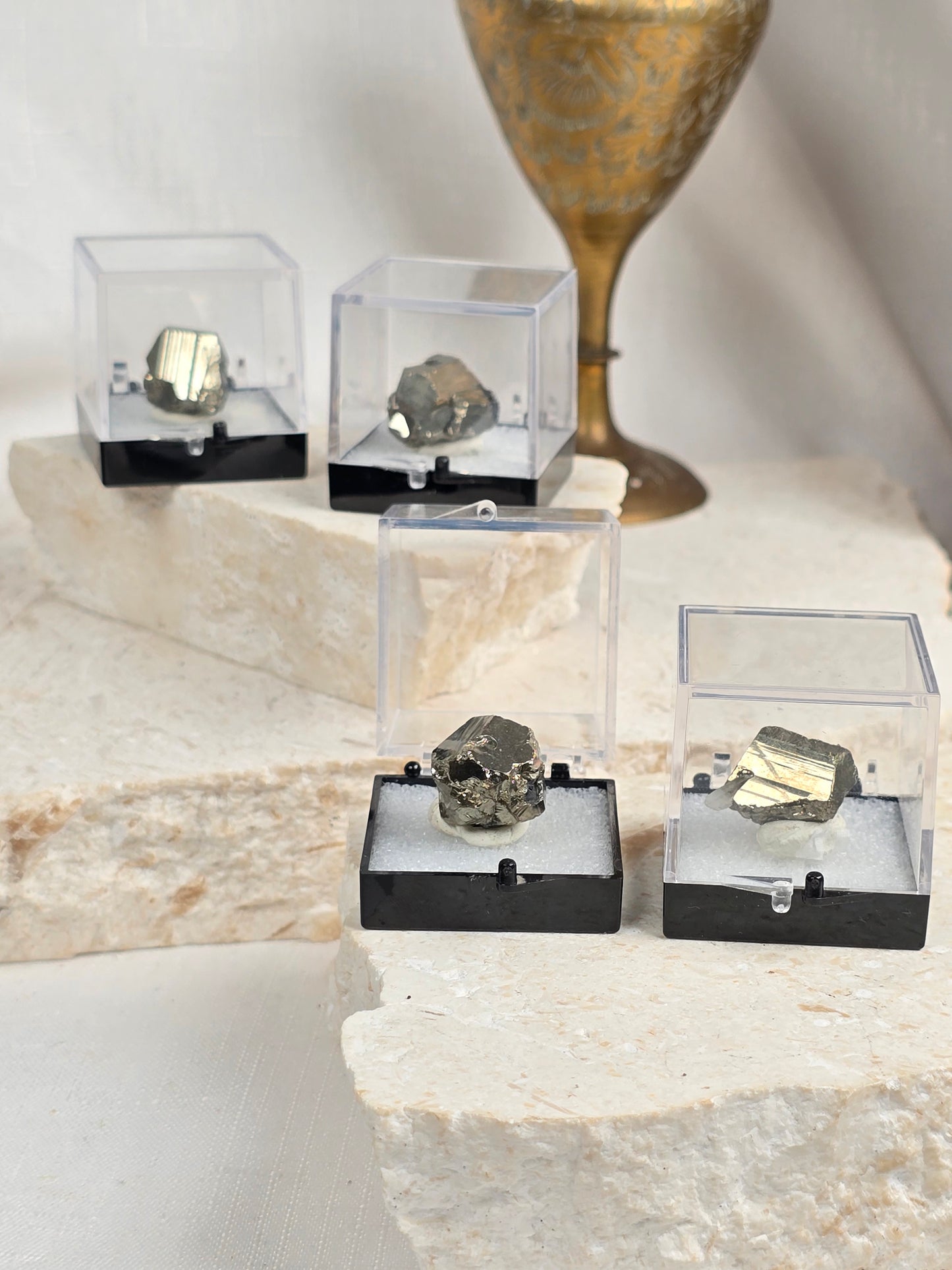 Octohedral Pyrite Specimens