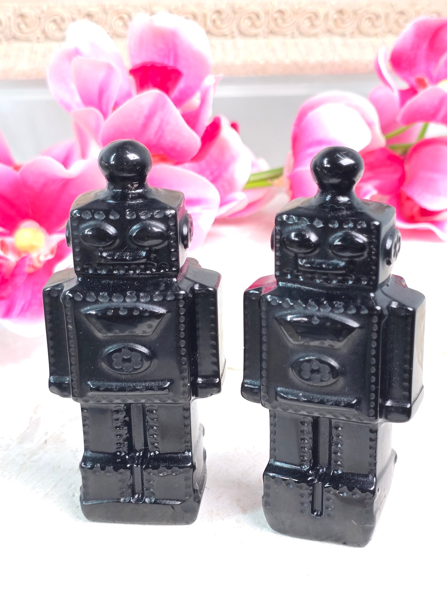 Black Obsidian Robot