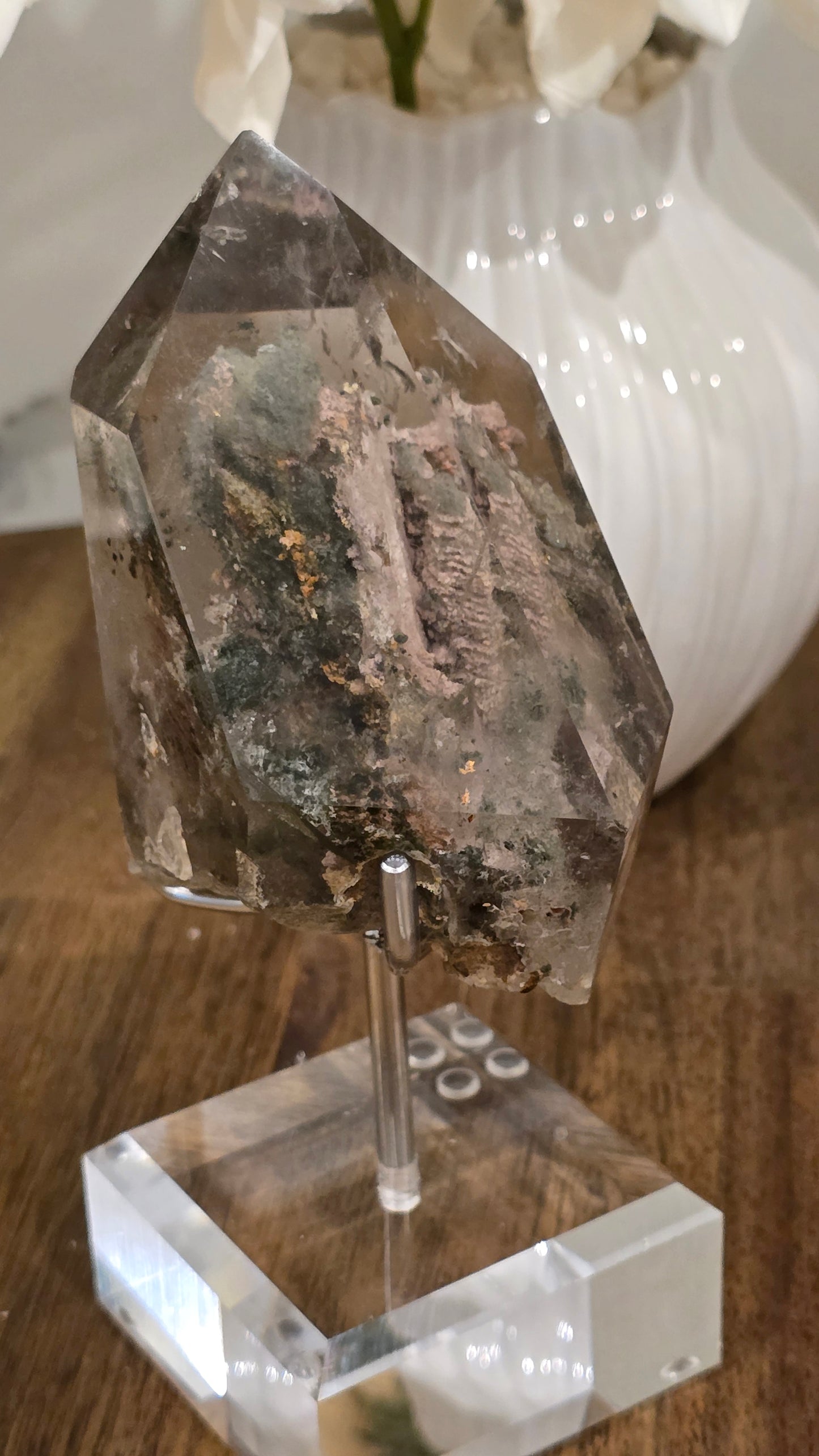 Mongolian Smoky Garden Quartz