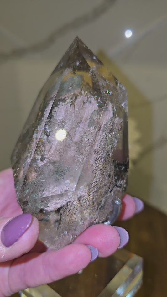 Mongolian Smoky Garden Quartz