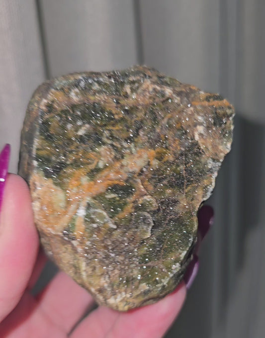 Metmorphic Chromium Chalcedony Specimen