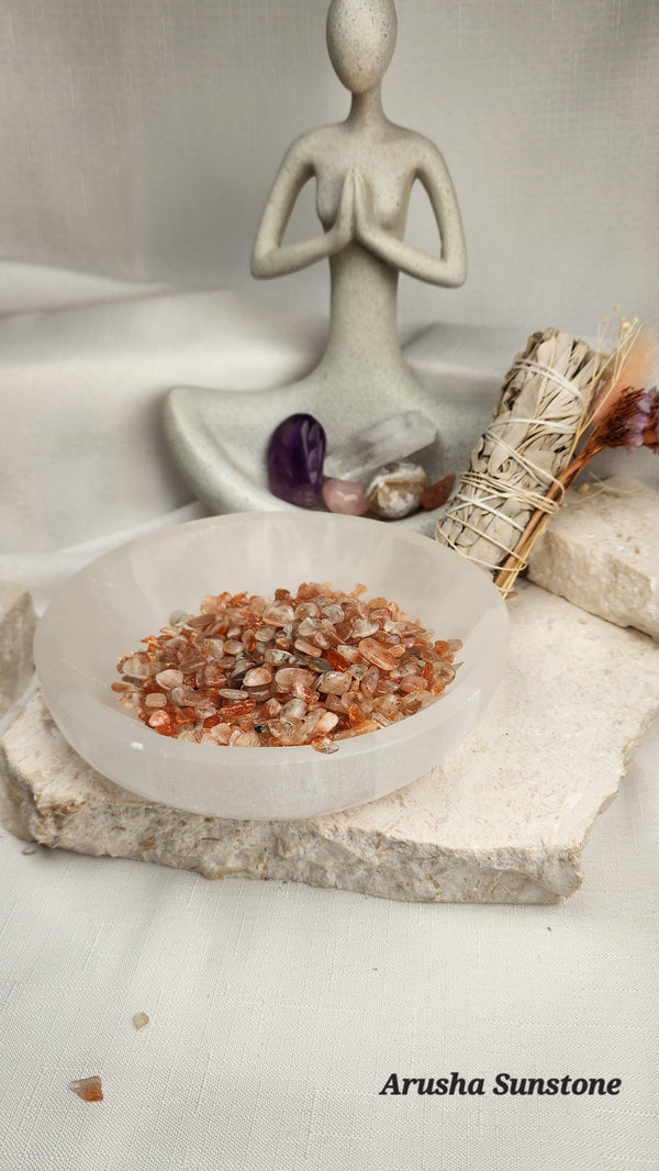 Solstice Chip Arusha Sunstone Chips – crystalsolstice