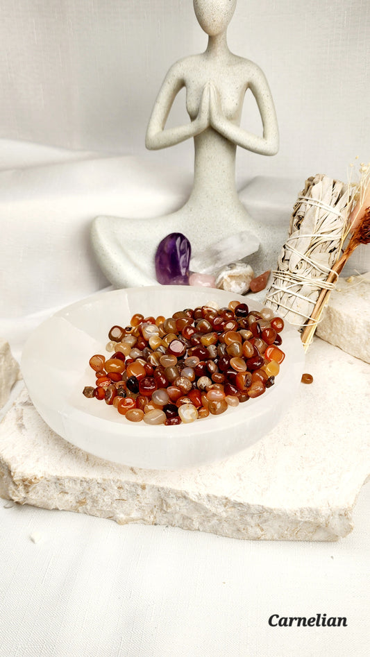 Carnelian round shape Chips