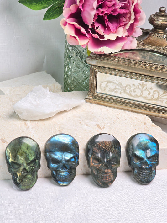 Labradorite Flat Skull