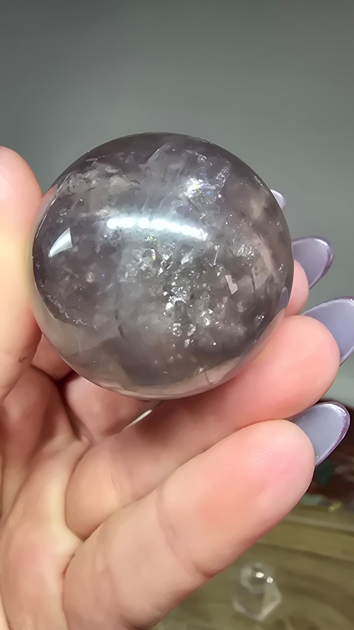 Fluorite & Mica Sphere