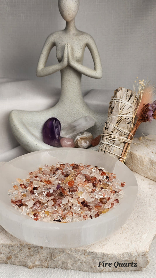 Fire Quartz Chips