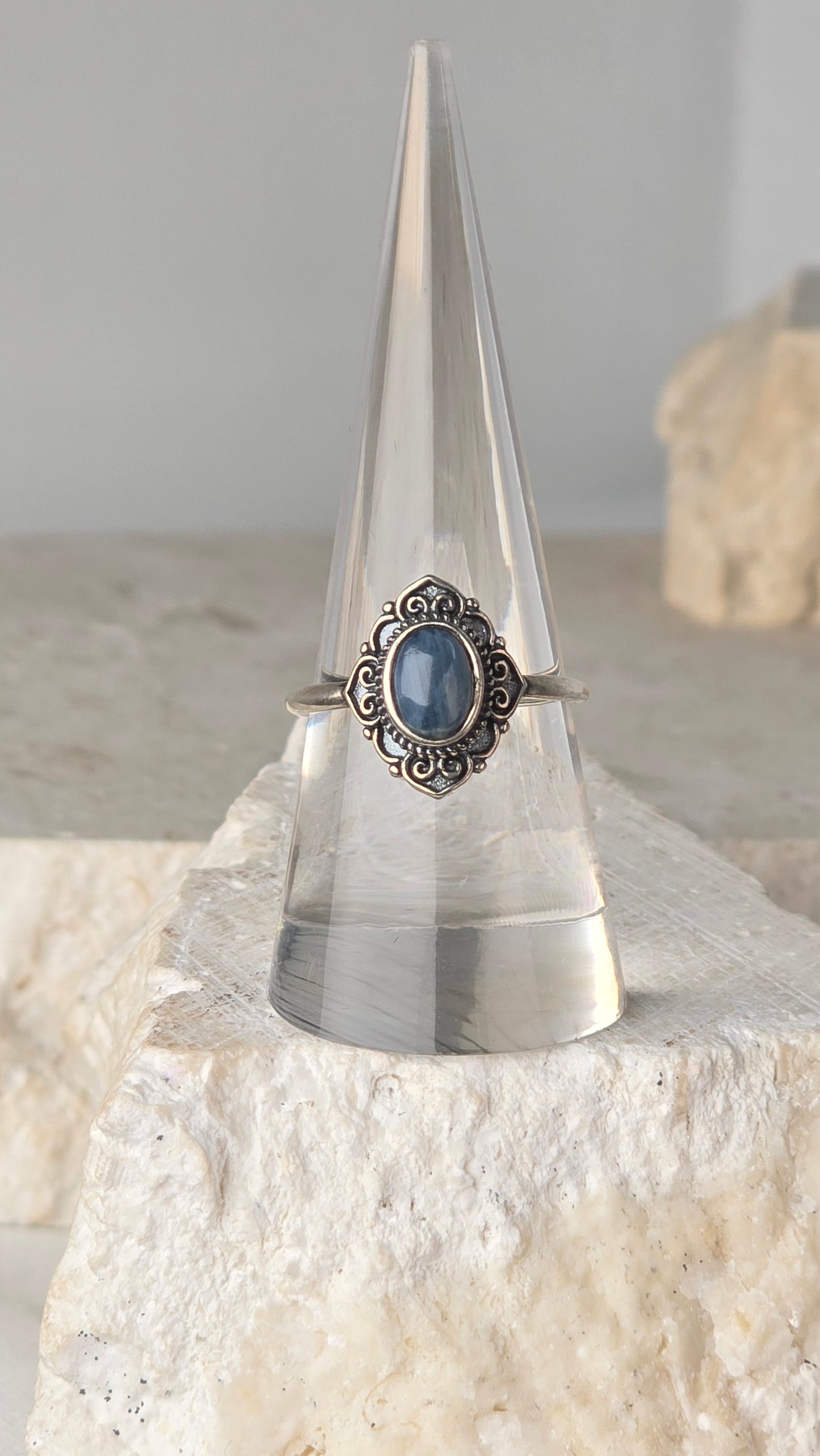 Pietersite Sterling Silver Ring adjustable band