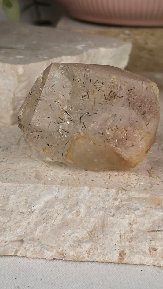 Rutilated Clear Quartz Point