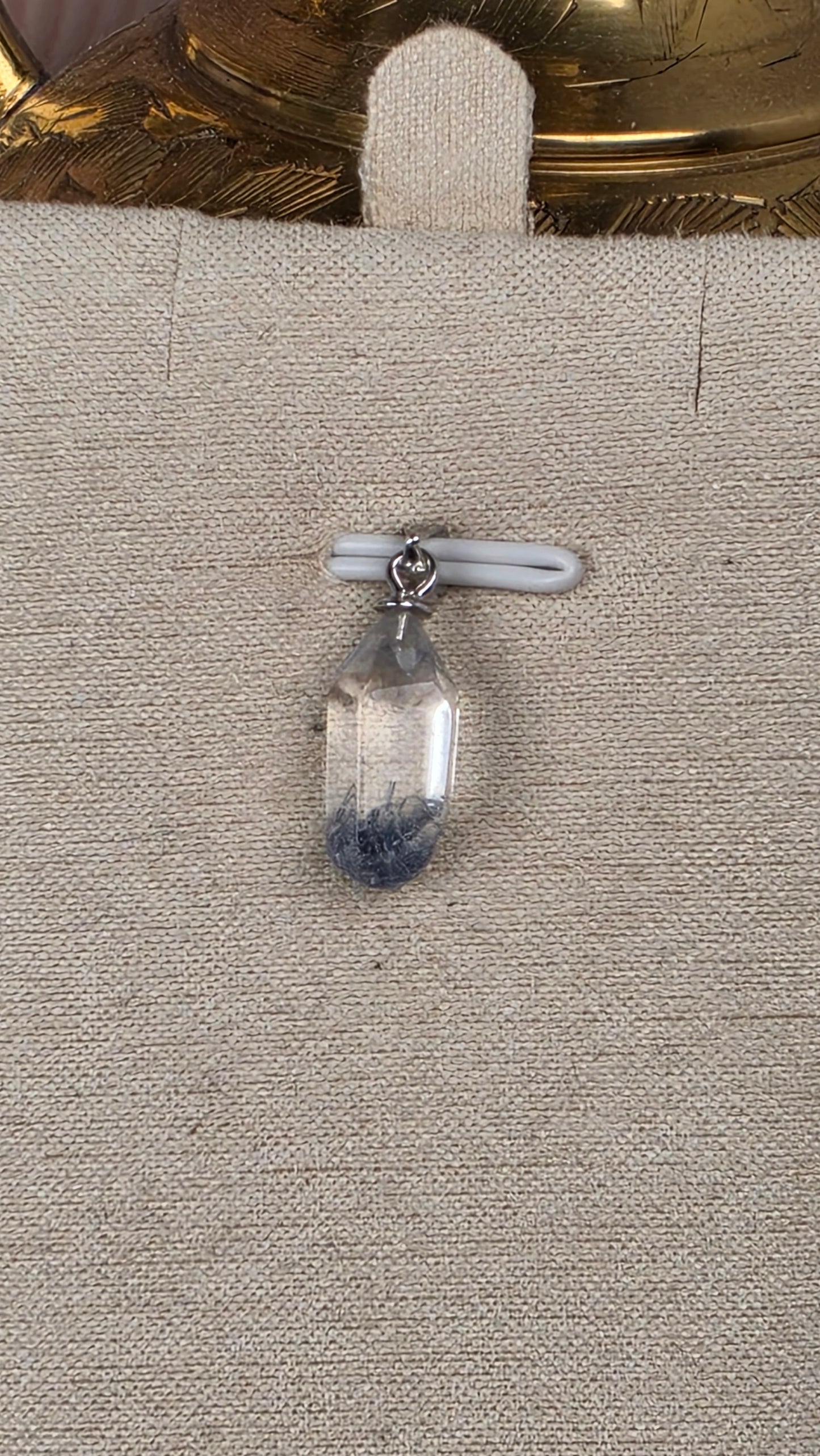 Dumortierite Sterling Silver Pendant