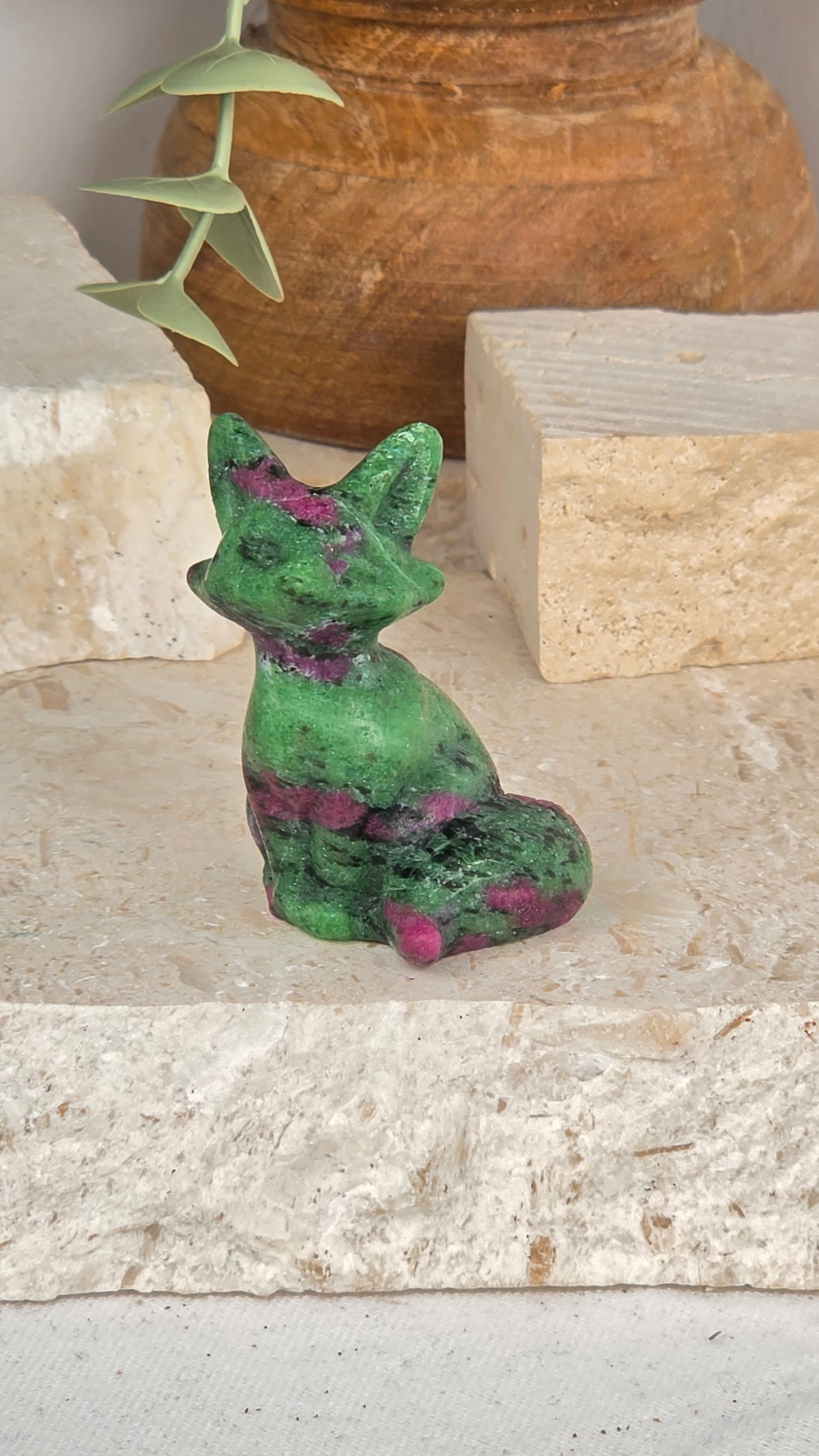 Sitting Foxes