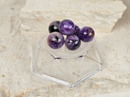 Charoite Mini Spheres