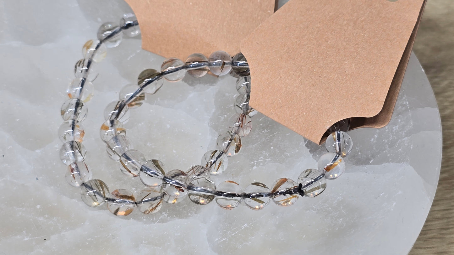 Super 7 Rutile Quartz Bracelet