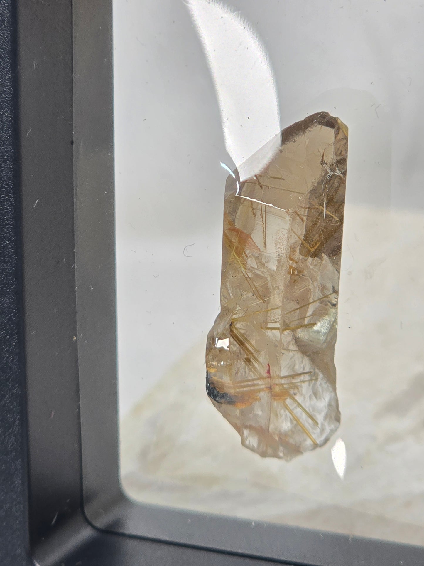 Gold Rutile Quartz Point Collectors Grade