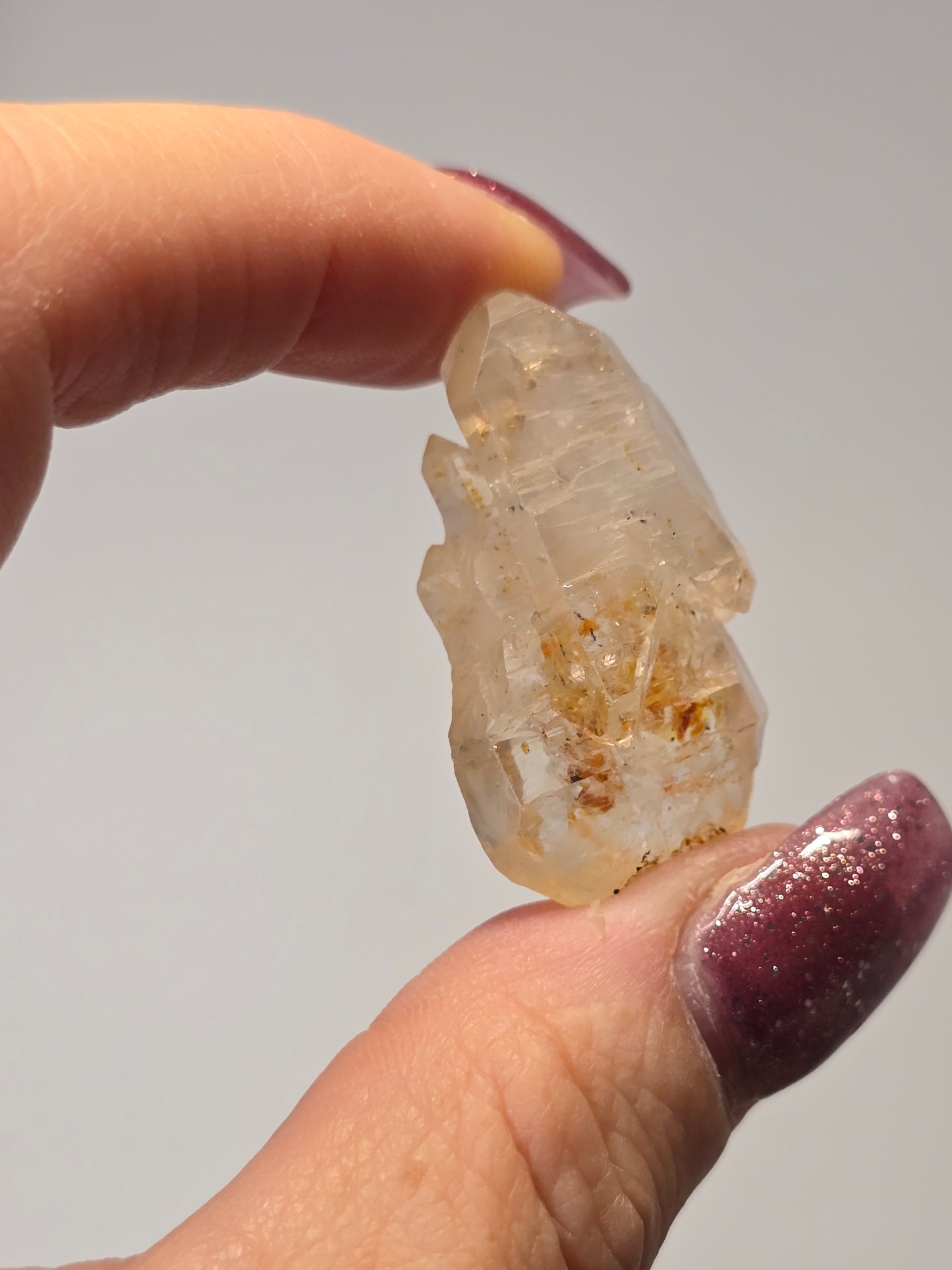 Petroleum skeleton Quartz specimen