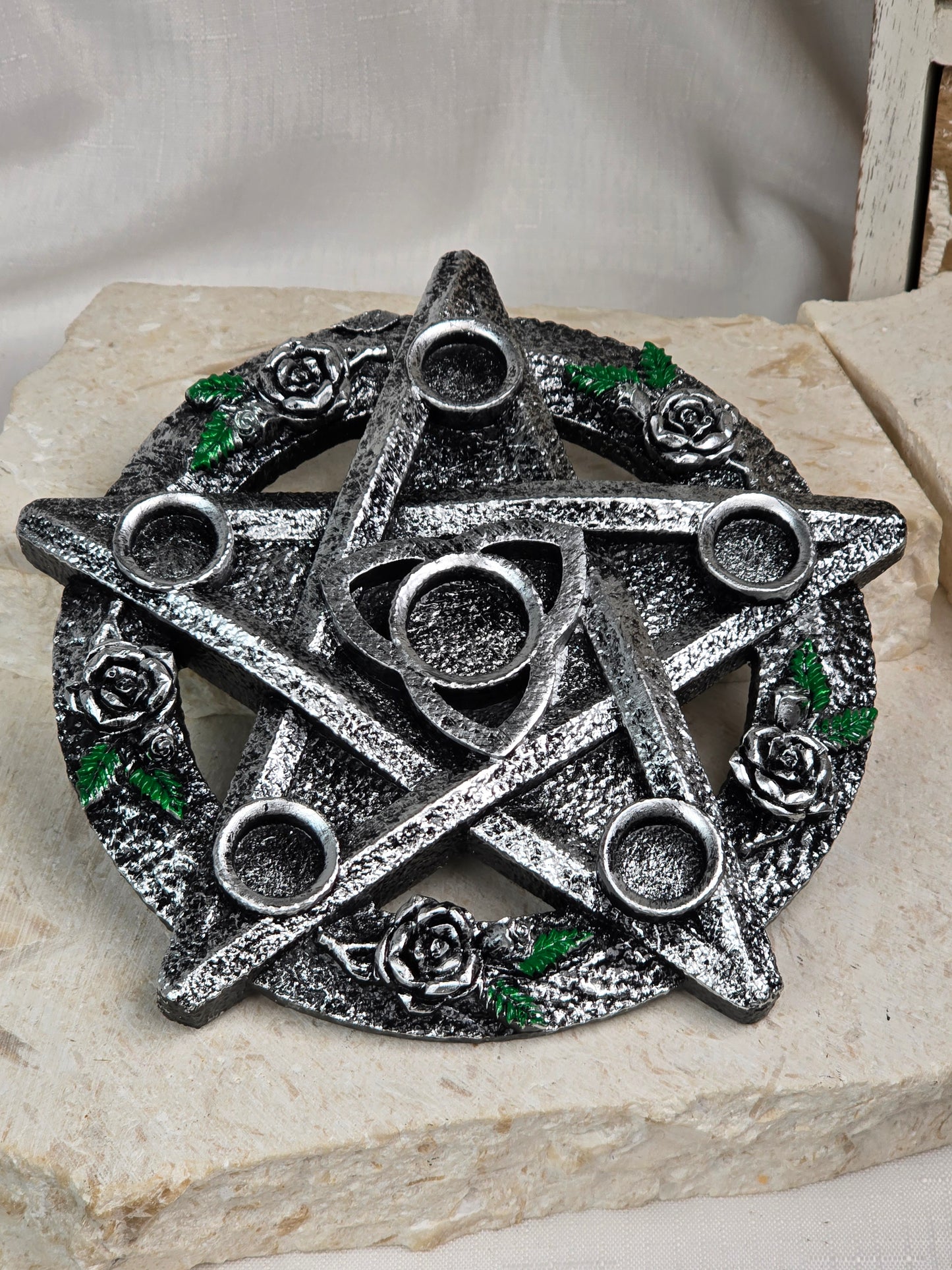 Pentagram Multi Sphere Stands resin