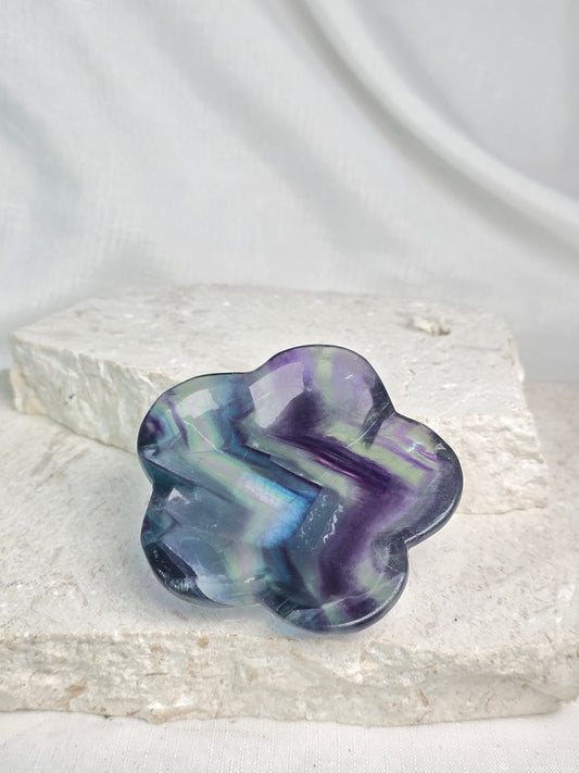 Fluorite Flower Bowl