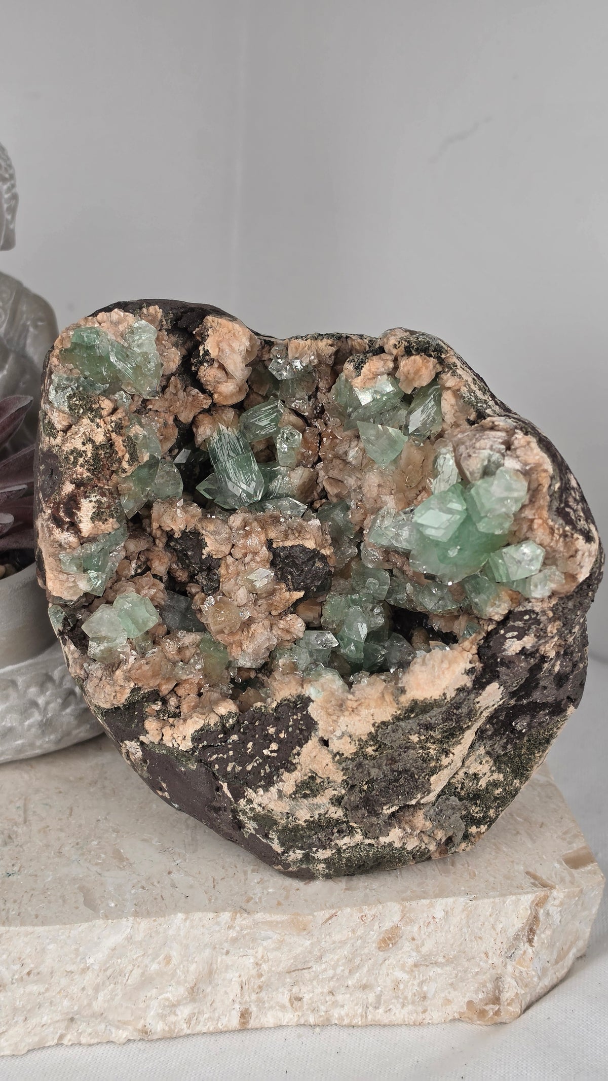 Green Apophyllite Cave