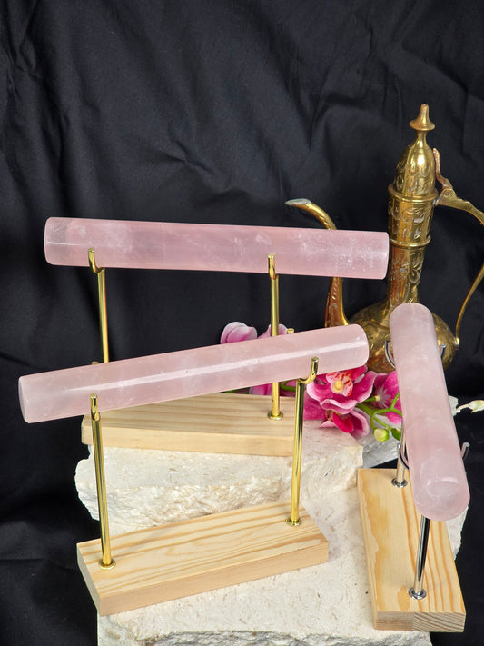 Rose Quartz Bracelet Stands