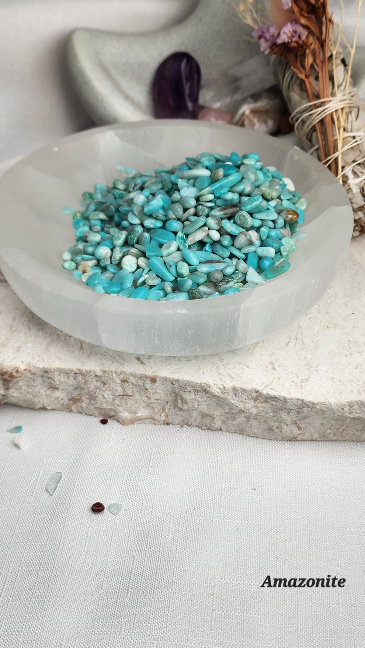 Solstice Chip Amazonite Chips – crystalsolstice