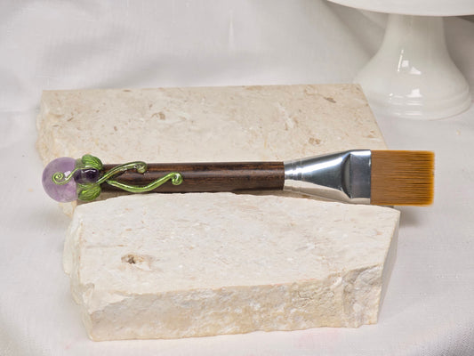 Amethyst tipped Altar Brush/paint brush