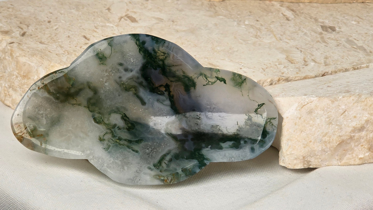 Moss Agate Bowl