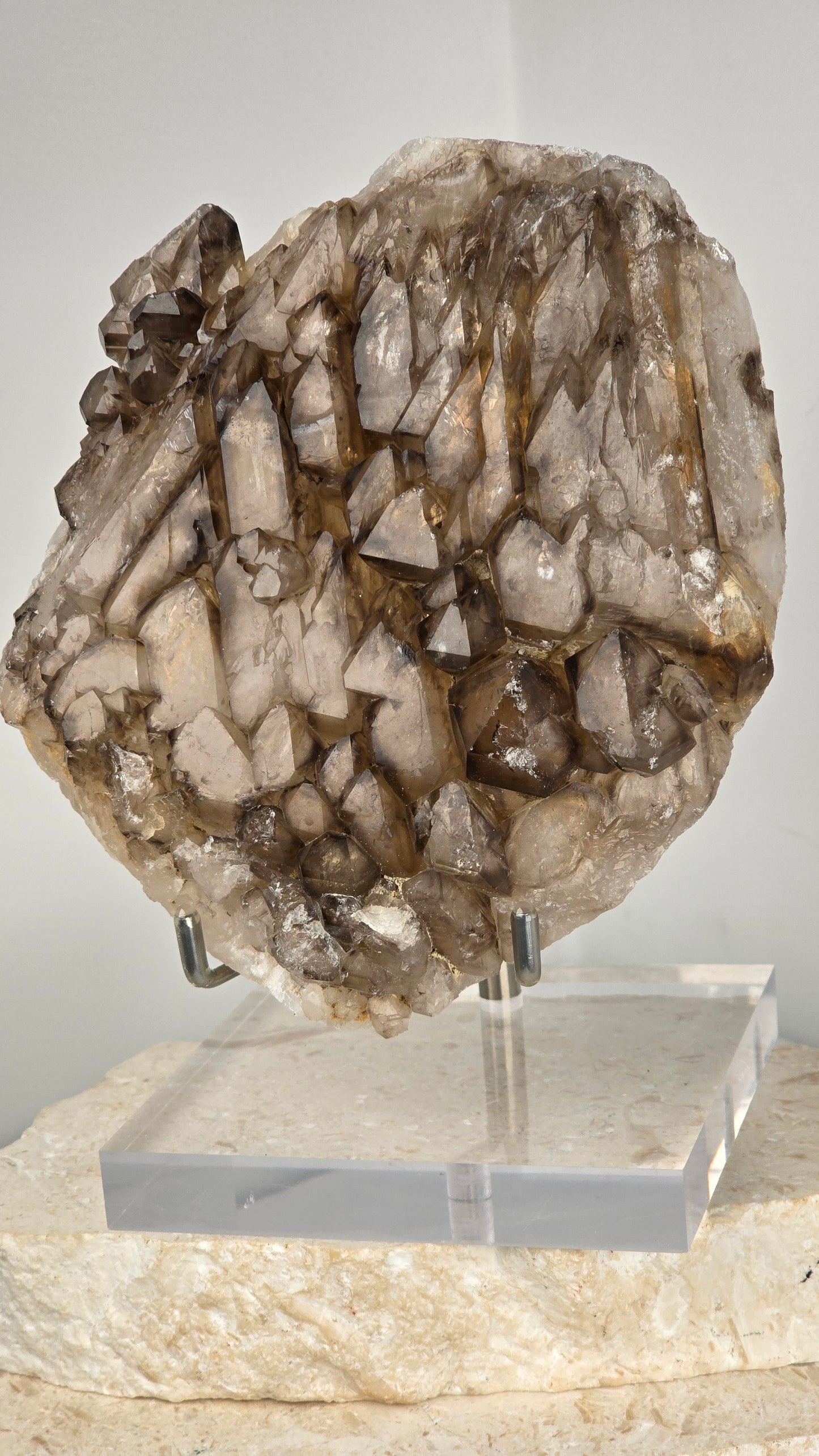 XL Peruvian Elestial Smoky Quartz
