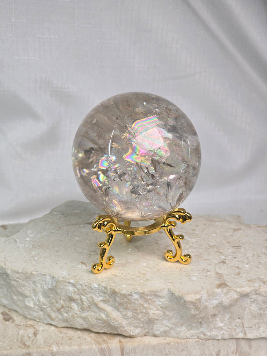 AAA+ Grade Clear Quartz Sphere