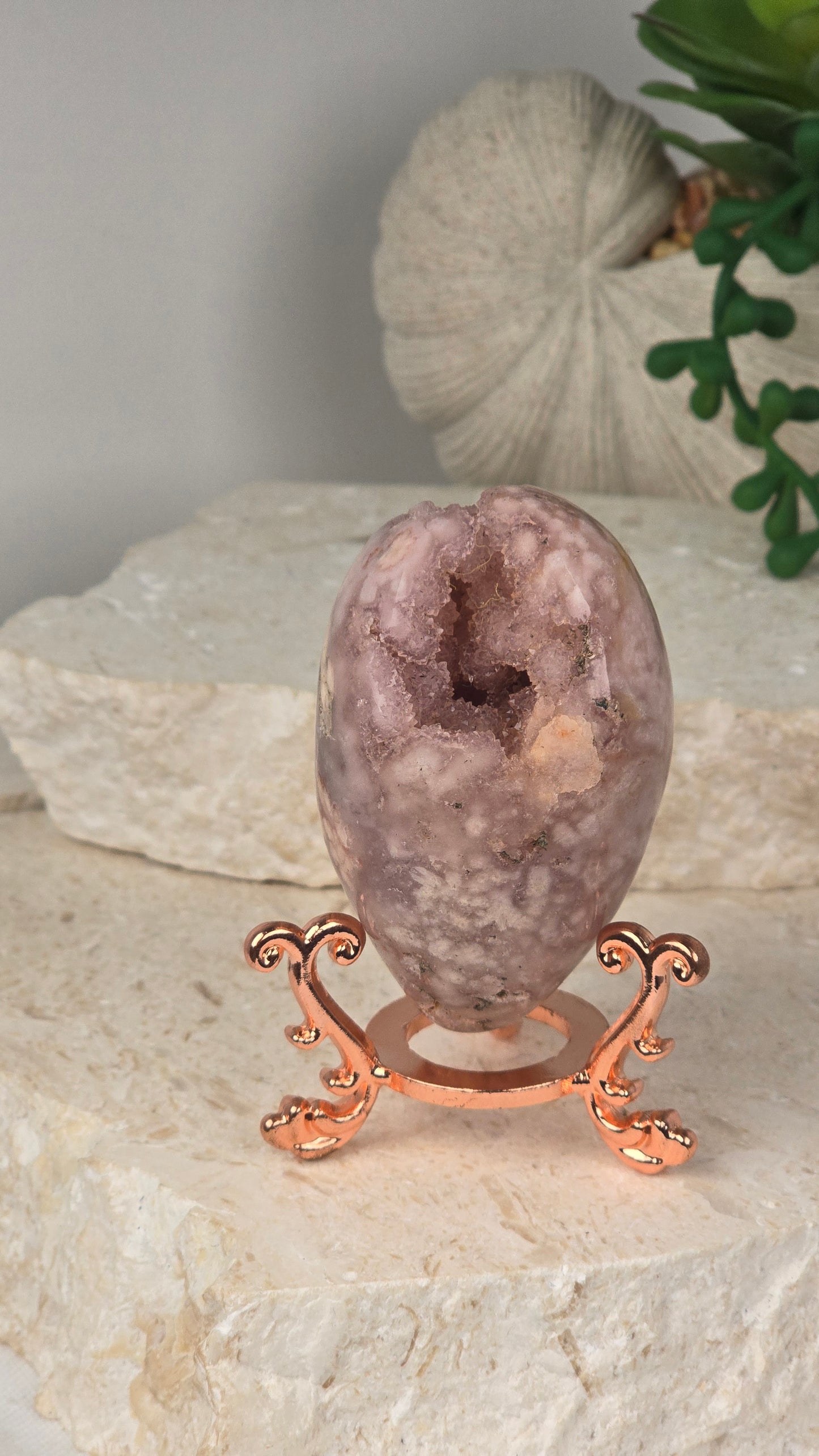 Pink Amethyst Egg