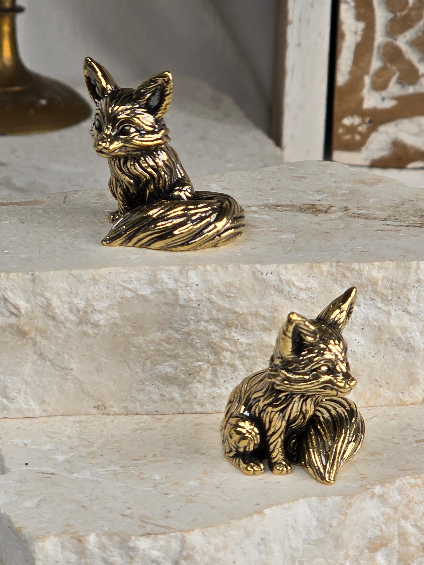 Brass Small Carvings - Familiars